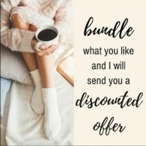 Shop my closet for some great deals.